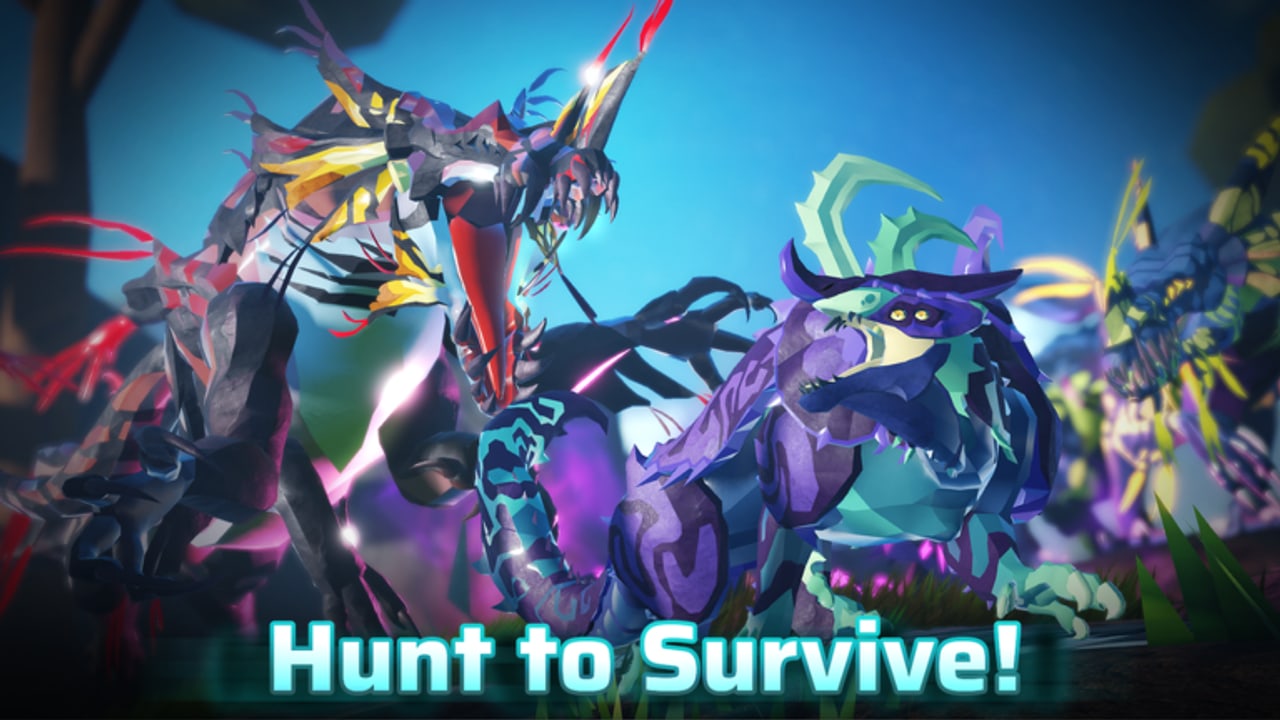 Harp Isles avatars hunting on the alien isles during launch